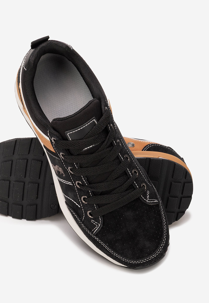 Czarne sneakersy męskie Garen