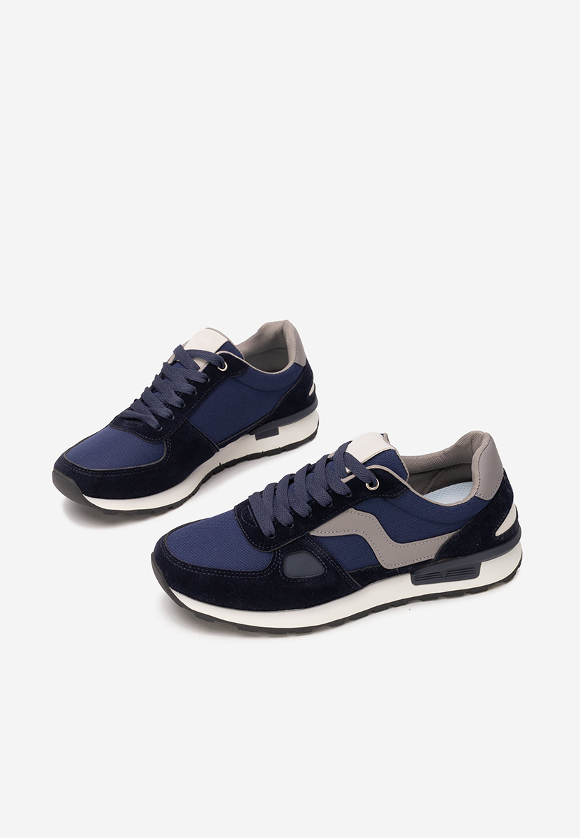 Niebieskie sneakersy męskie Darwin