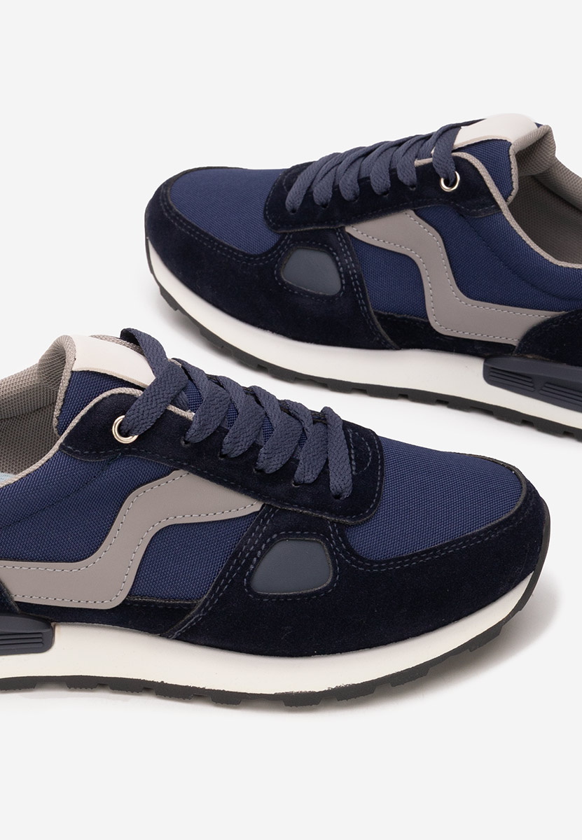 Niebieskie sneakersy męskie Darwin