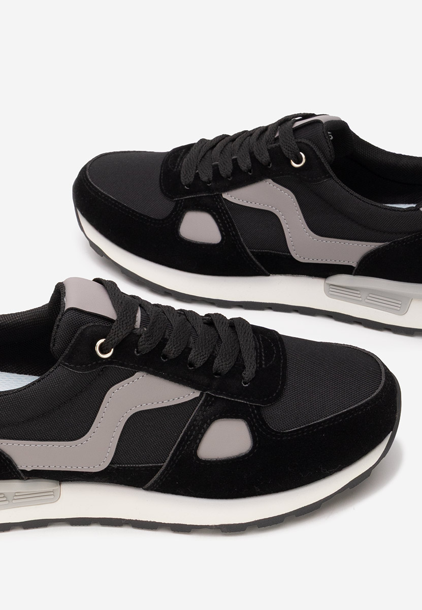 Czarne sneakersy męskie Darwin