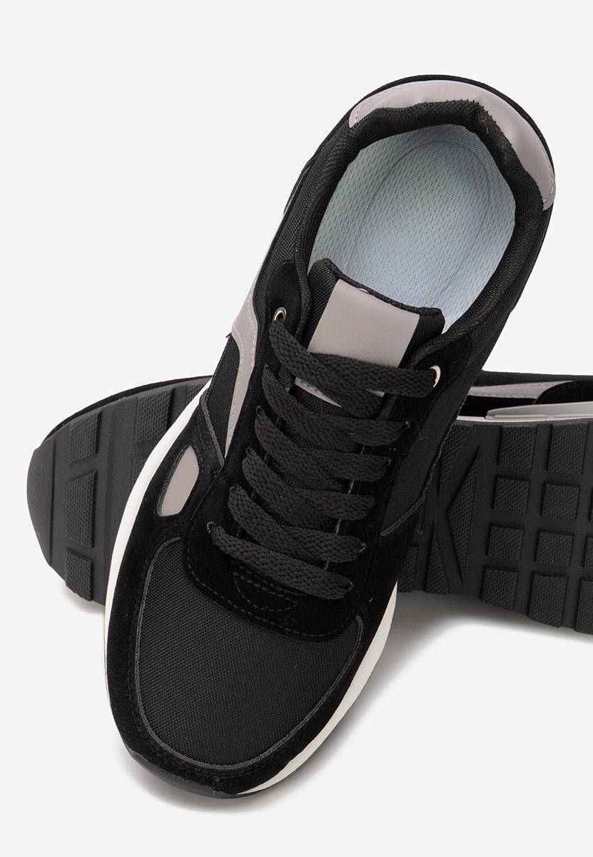 Czarne sneakersy męskie Darwin