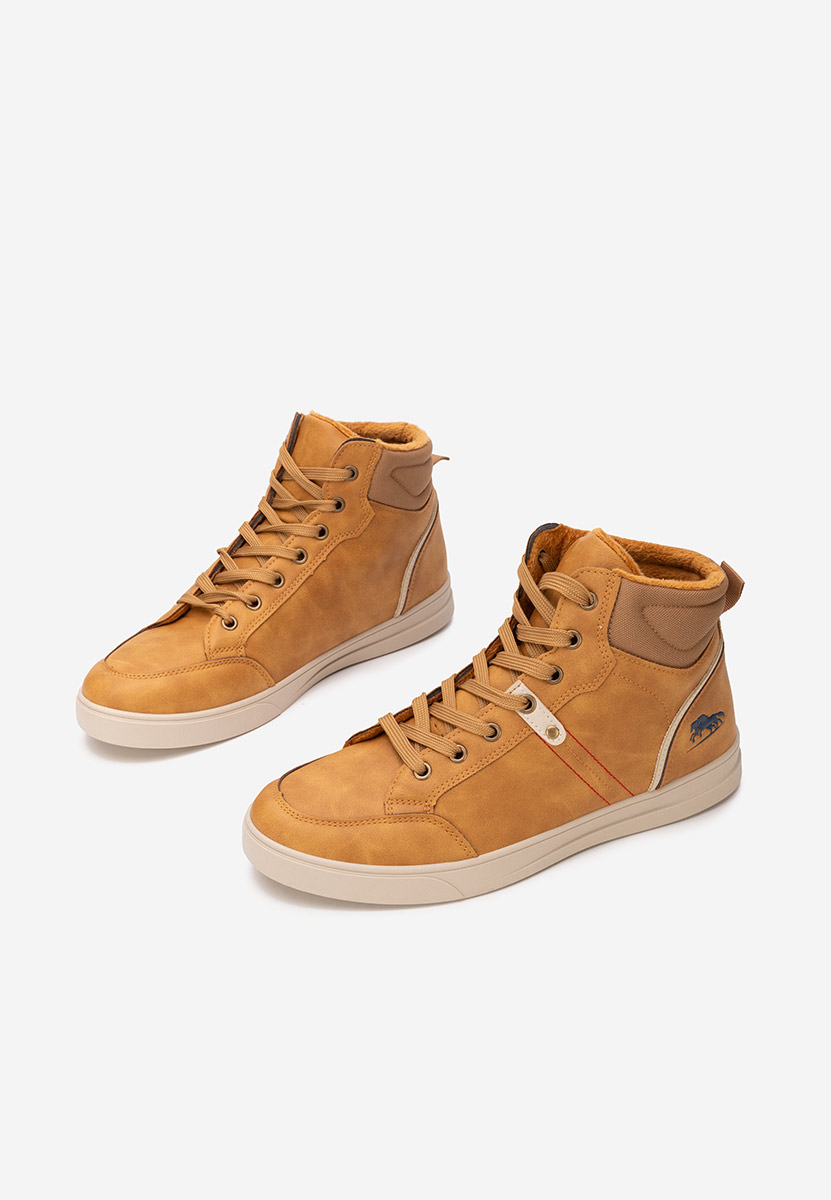 Camelowe sneakersy męskie Nerol