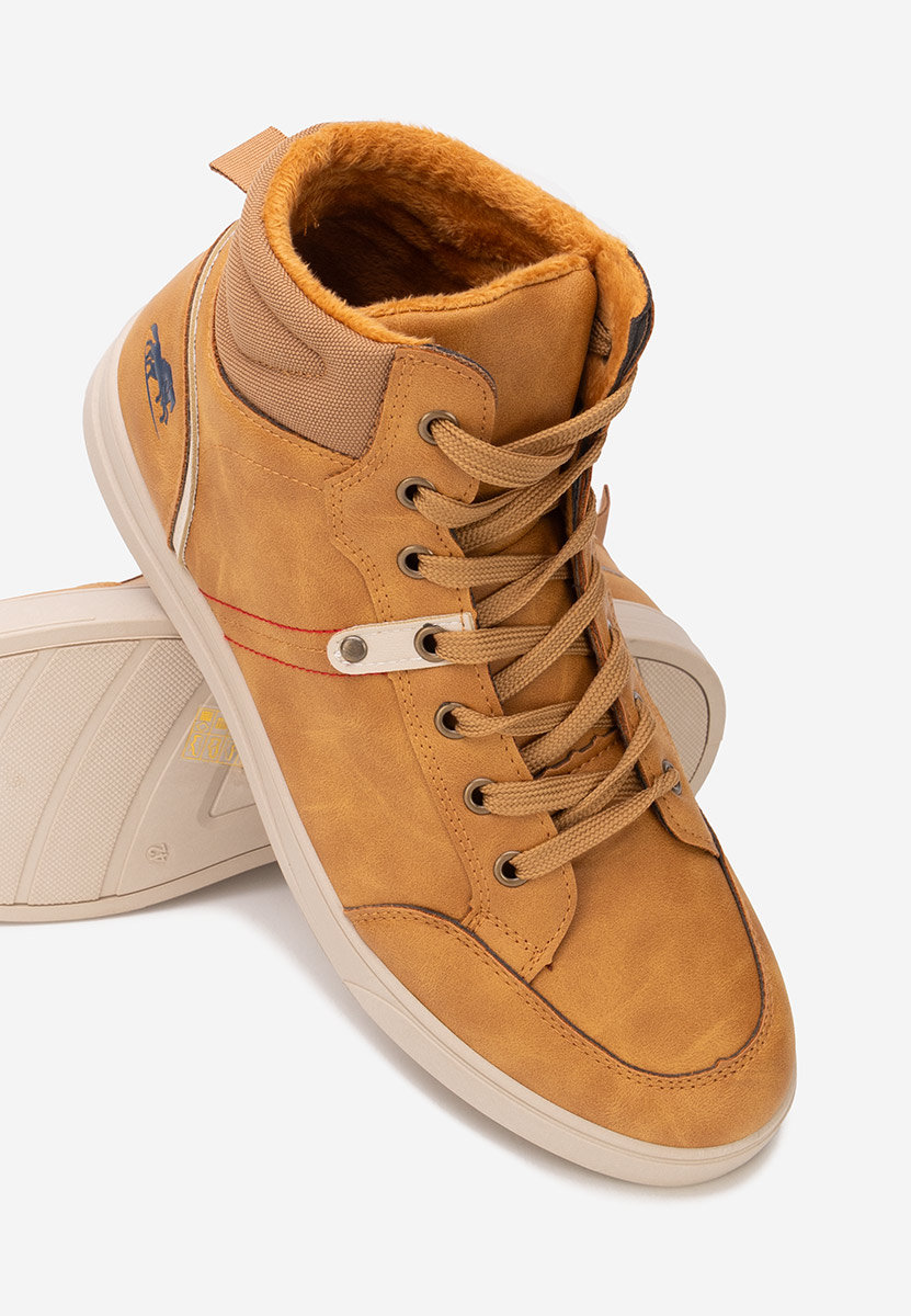 Camelowe sneakersy męskie Nerol