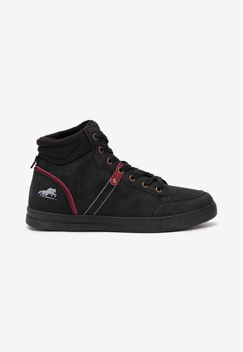 Czarne sneakersy męskie Nerol