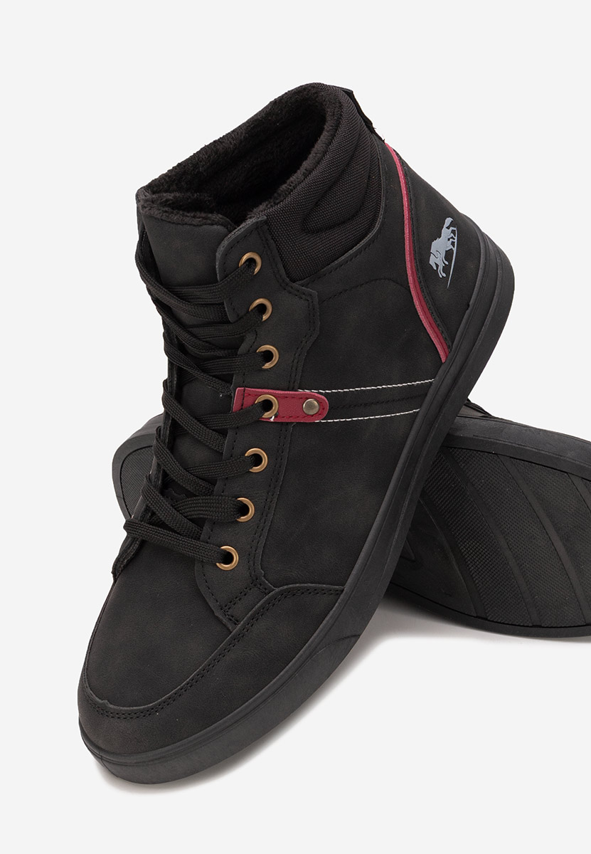 Czarne sneakersy męskie Nerol