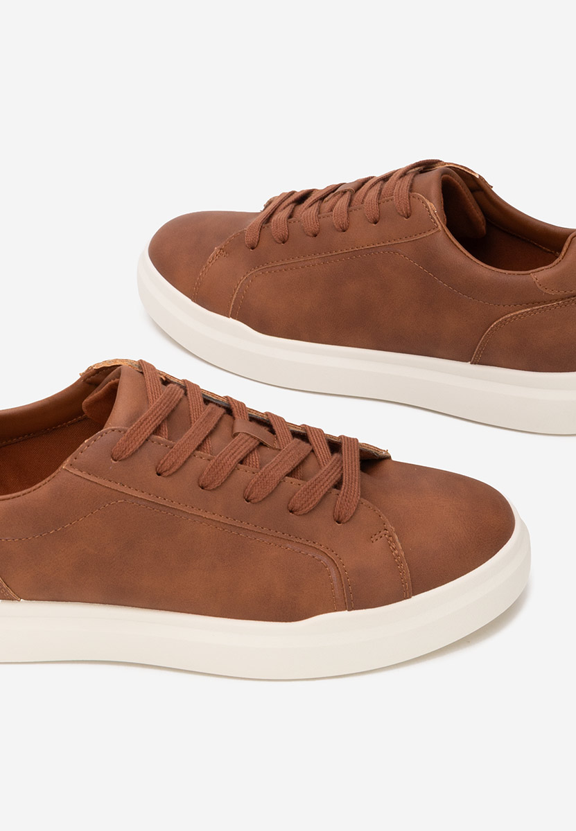 Brązowe sneakersy męskie Ravorn