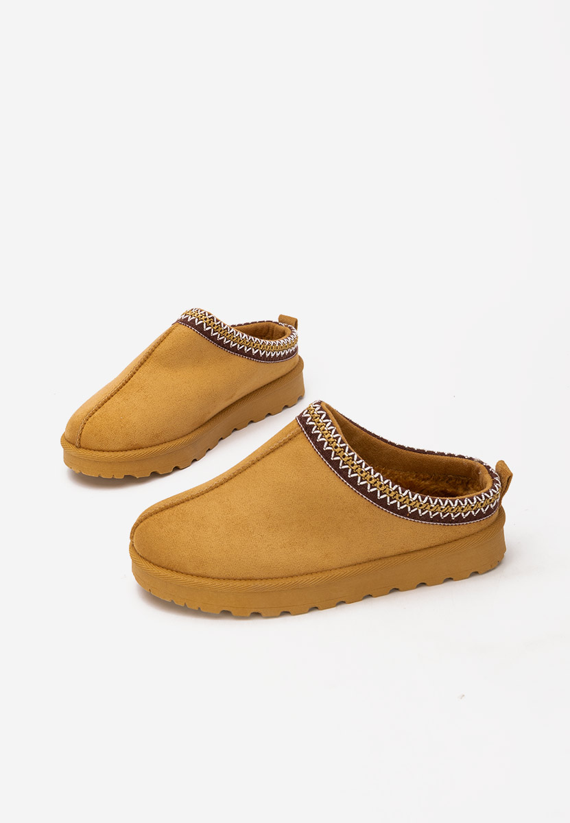 Camelowe drewniaki Airene