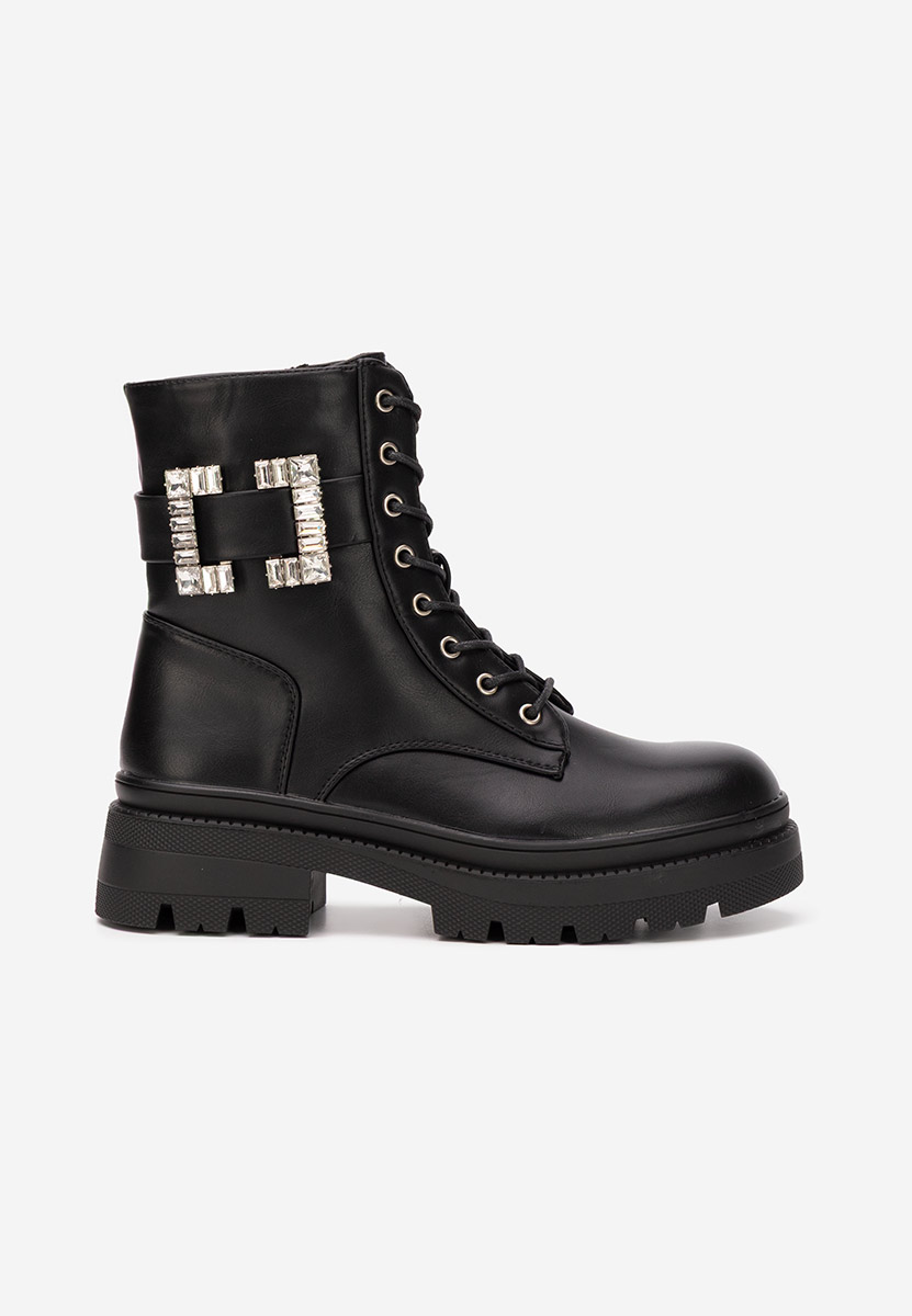 Czarne workery damskie Celisora