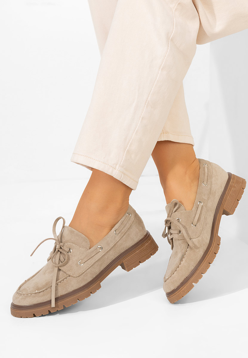 Khaki półbuty damskie Valoria Khaki półbuty damskie Valoria