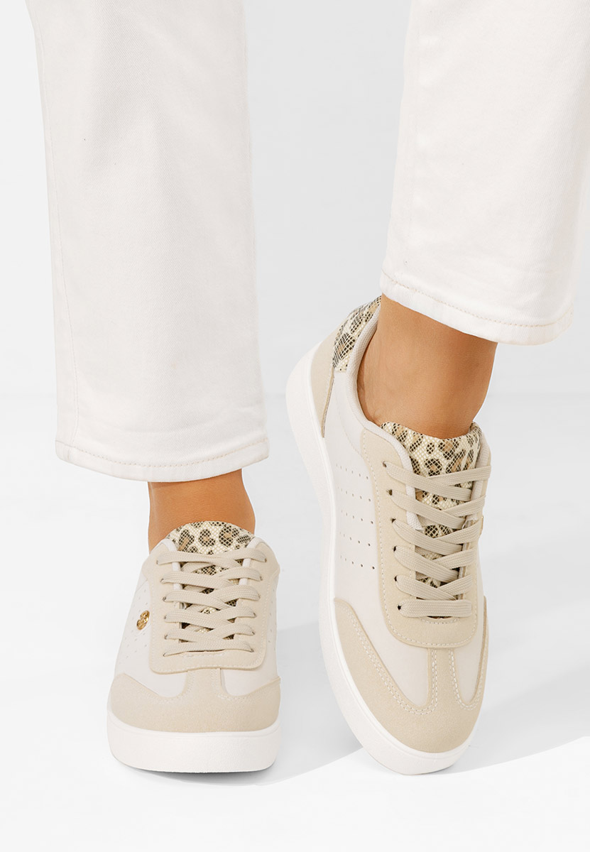 Wężowe sneakersy damskie Zova