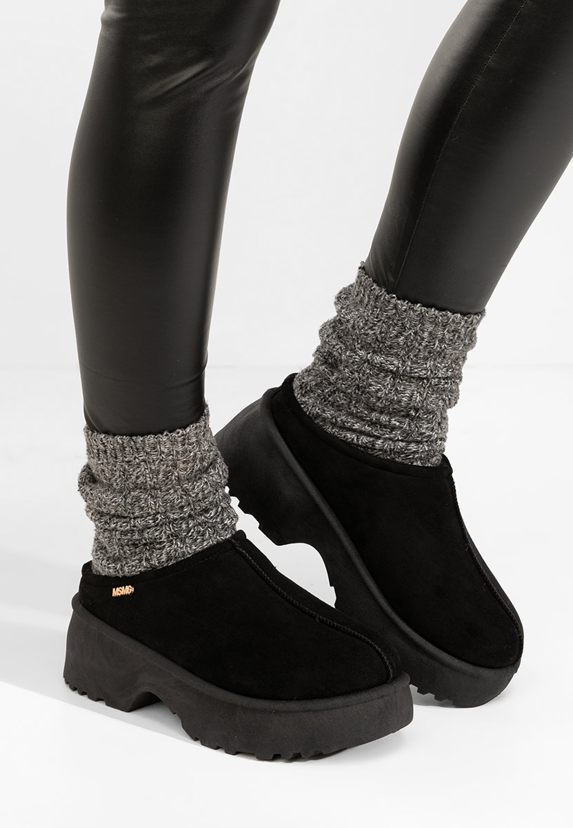 Czarne drewniaki Veyra Czarne drewniaki Veyra