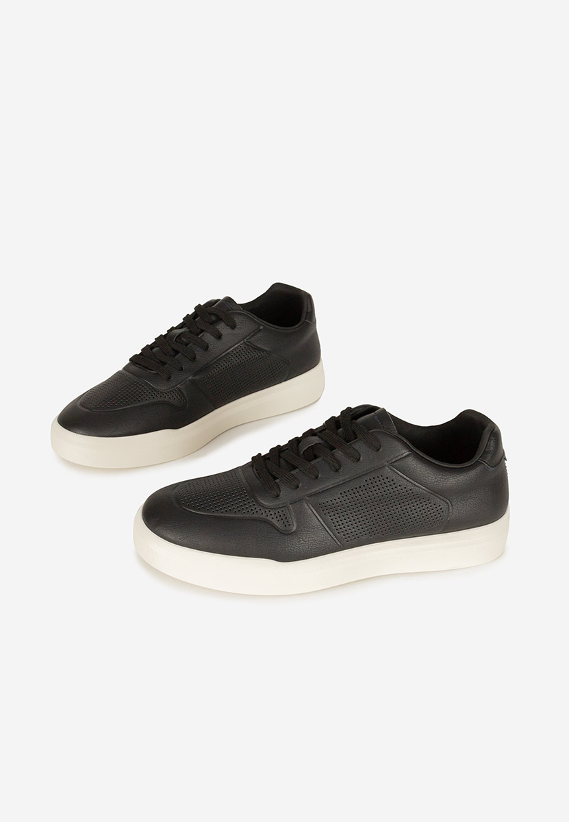 Czarne sneakersy męskie Zorlan