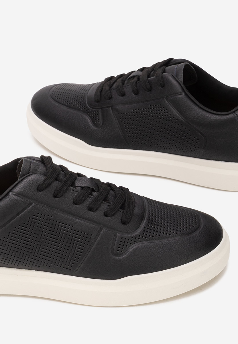Czarne sneakersy męskie Zorlan