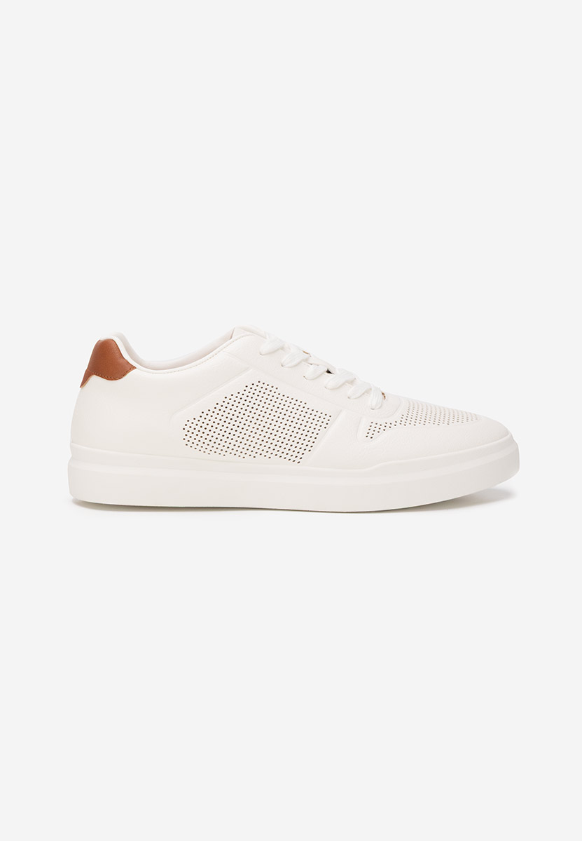 Białe sneakersy męskie Zorlan