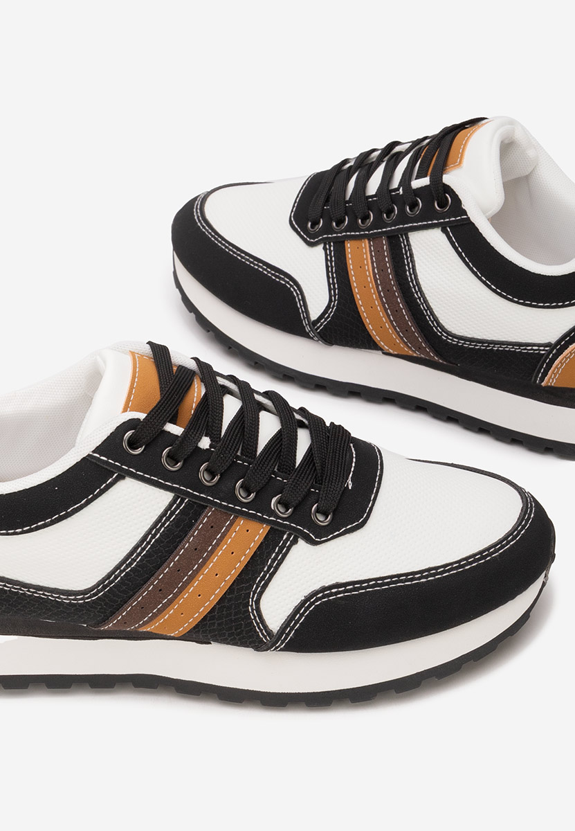 Czarne sneakersy męskie Ivenor