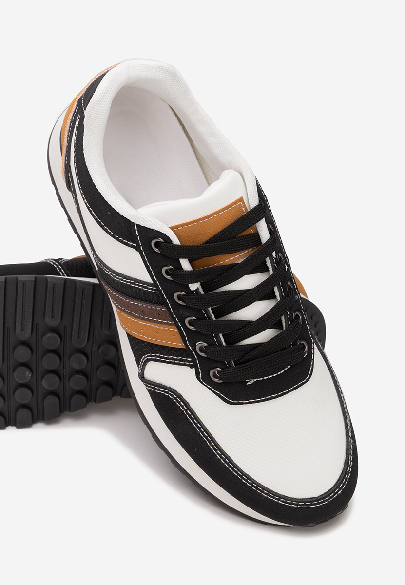 Czarne sneakersy męskie Ivenor