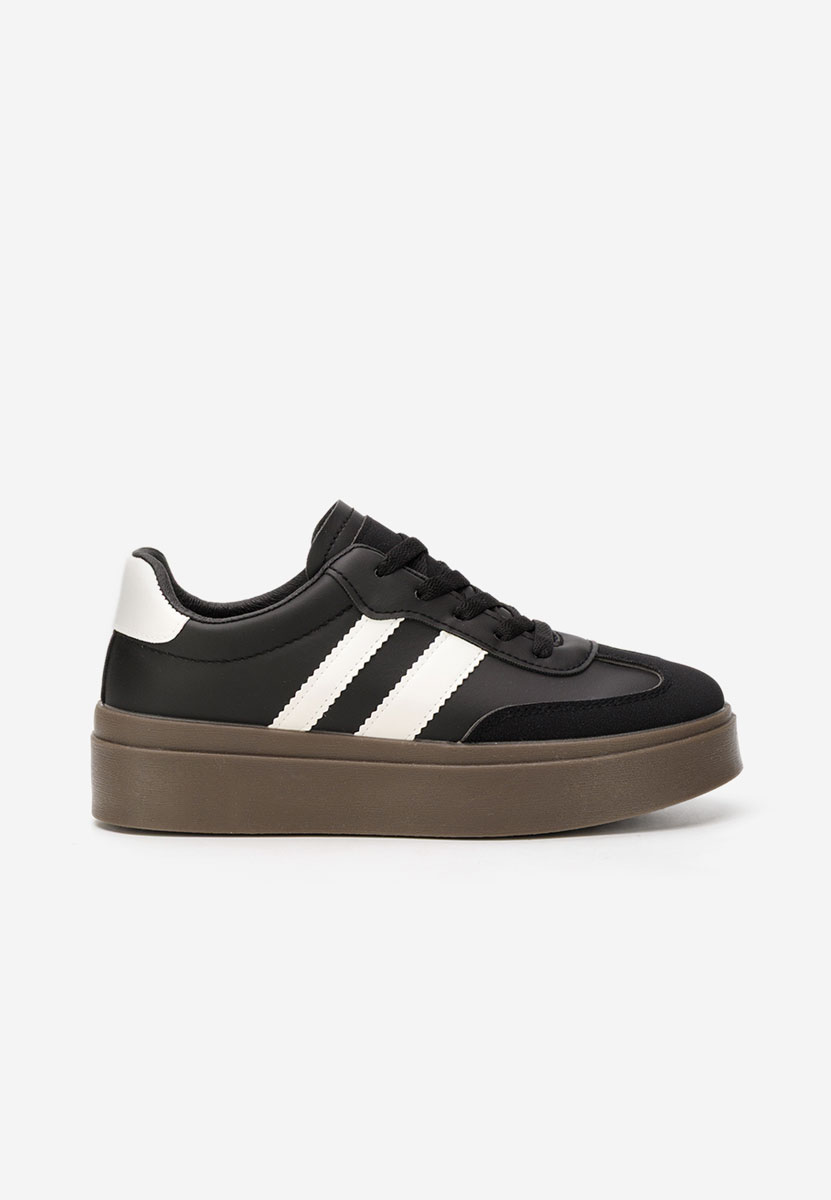Czarne sneakersy damskie Baryba