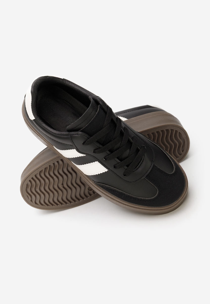 Czarne sneakersy damskie Baryba