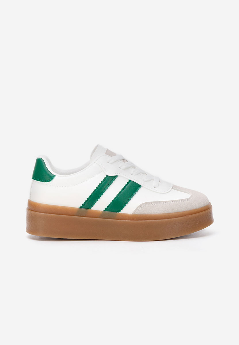 Zielone sneakersy damskie Baryba