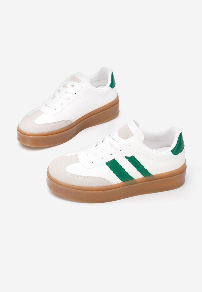 Zielone sneakersy damskie Baryba