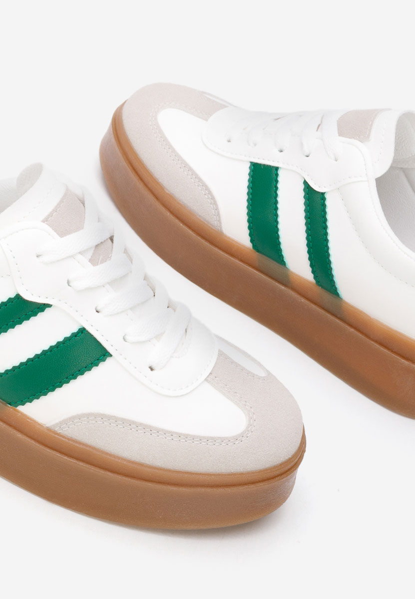 Zielone sneakersy damskie Baryba
