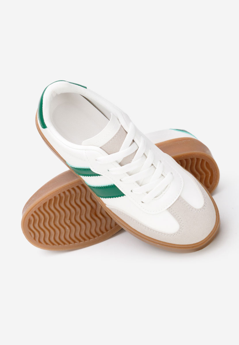 Zielone sneakersy damskie Baryba