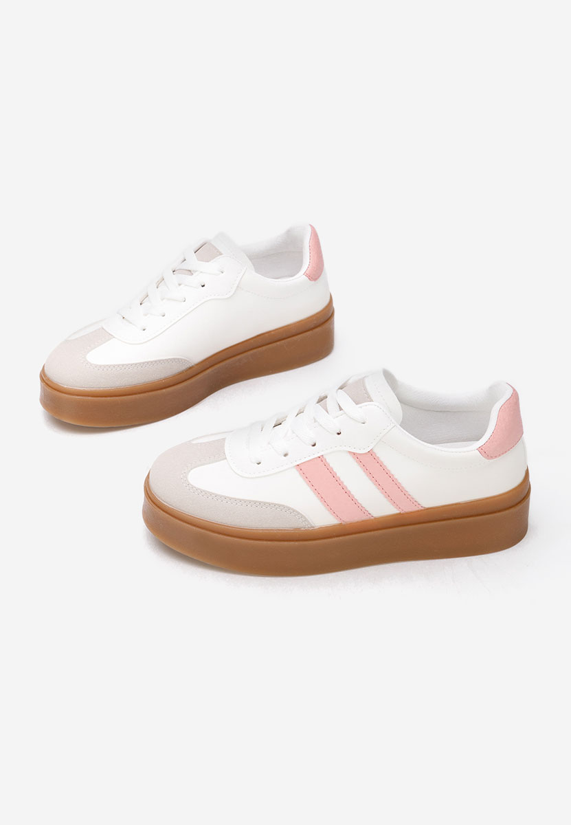 Różowe sneakersy damskie Baryba