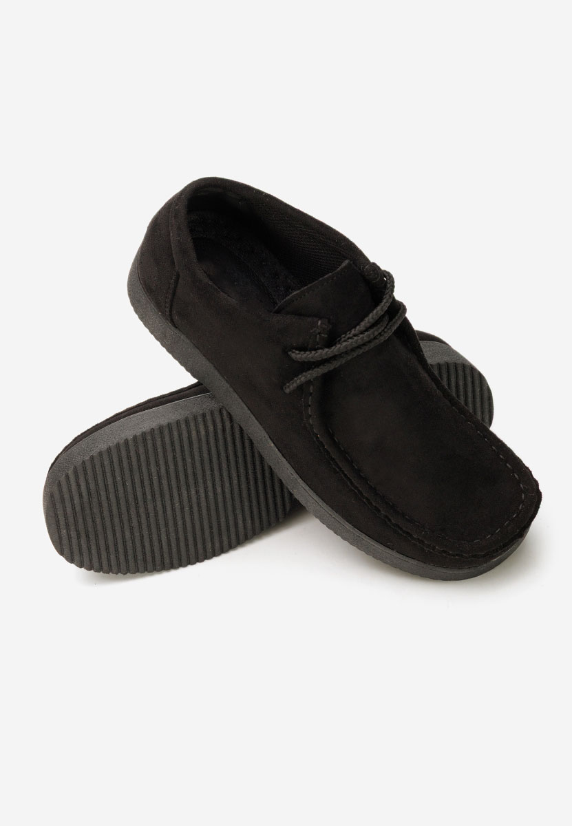 Czarne półbuty damskie Zairia