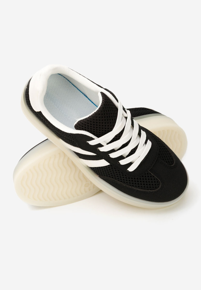 Czarne sneakersy damskie Udinea