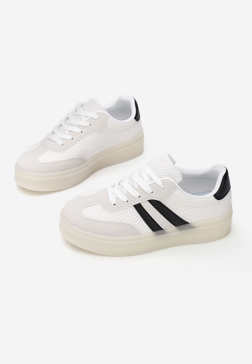 Białe sneakersy damskie Udinea