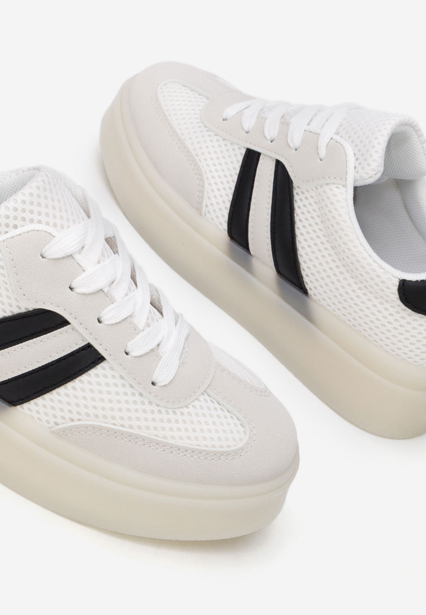 Białe sneakersy damskie Udinea