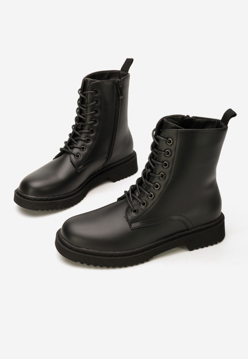 Czarne trapery damskie Sharonda V2