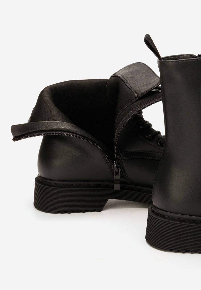 Czarne trapery damskie Sharonda V2