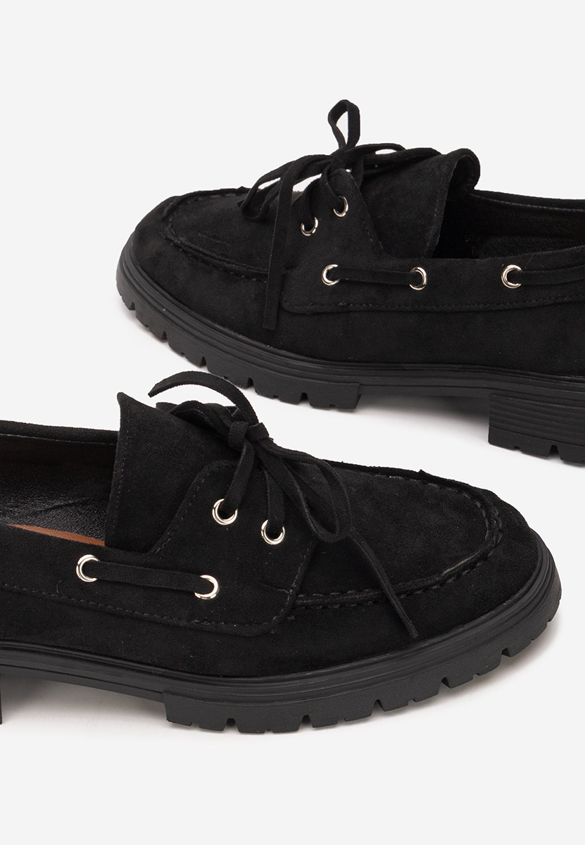 Czarne półbuty damskie Valoria Czarne półbuty damskie Valoria