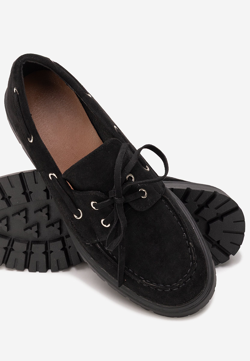 Czarne półbuty damskie Valoria Czarne półbuty damskie Valoria