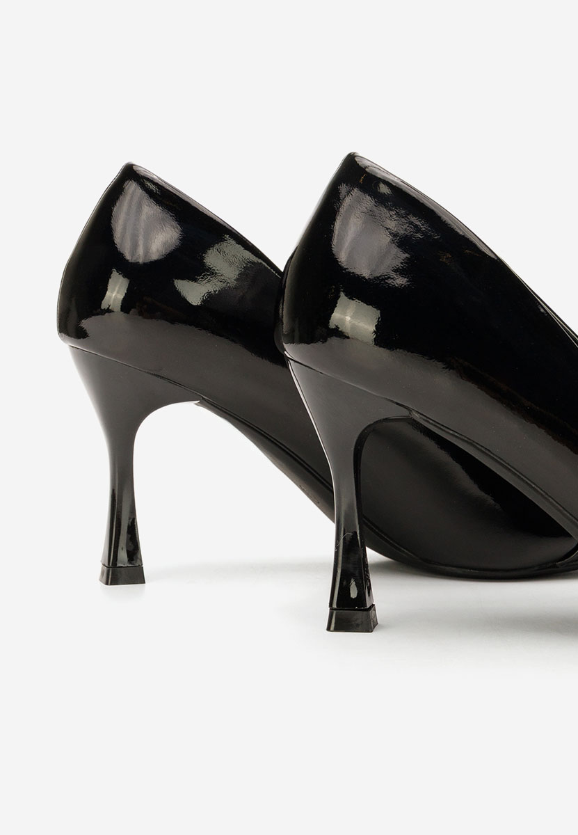 Czarne czółenka na szpilce Jenita