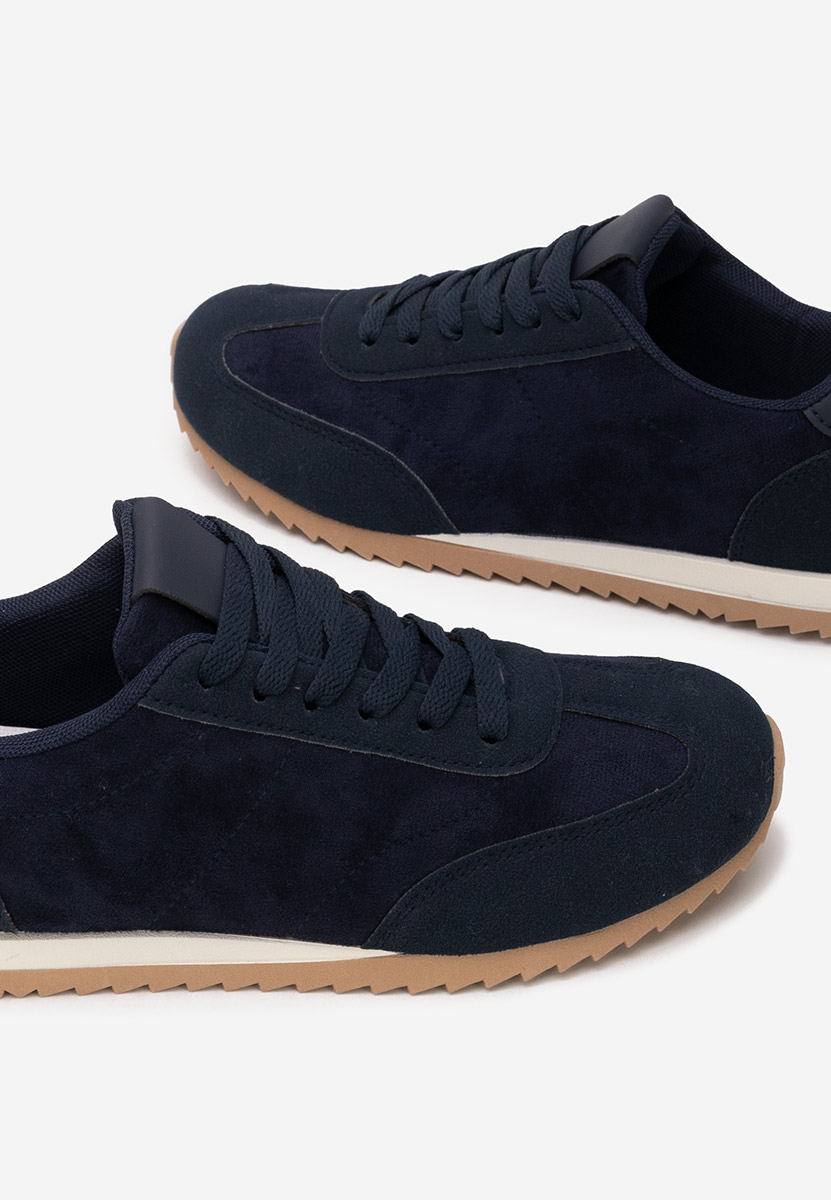 Granatowe sneakersy damskie Crinea