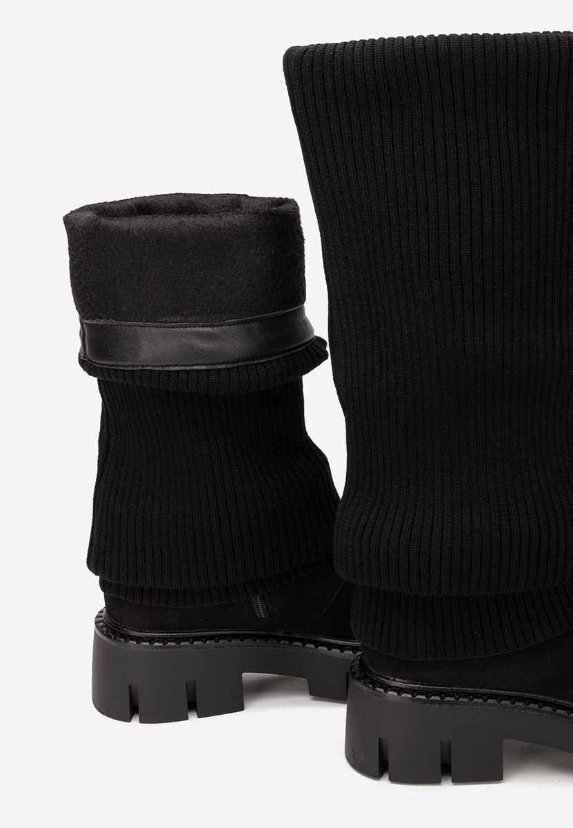 Czarne kozaki damskie Michelina