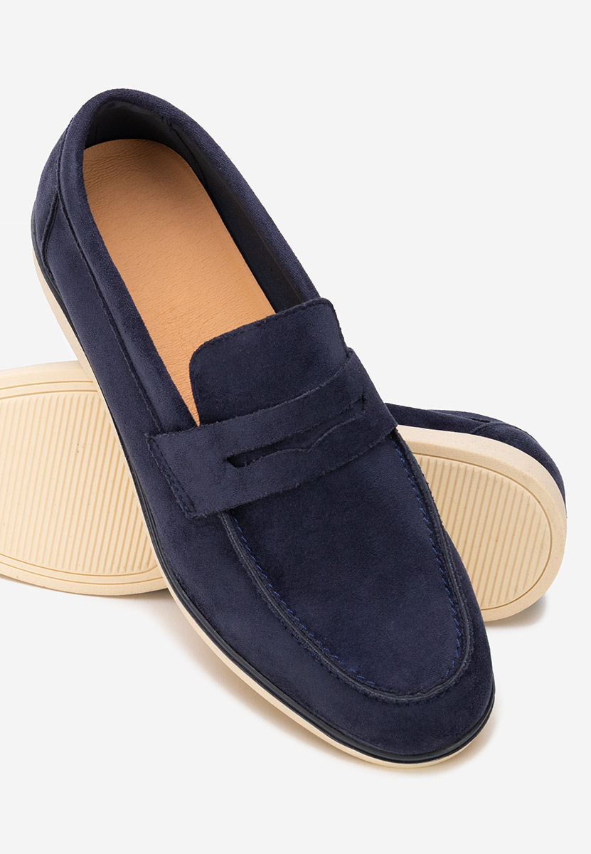 Granatowe mokasyny męskie Darvel