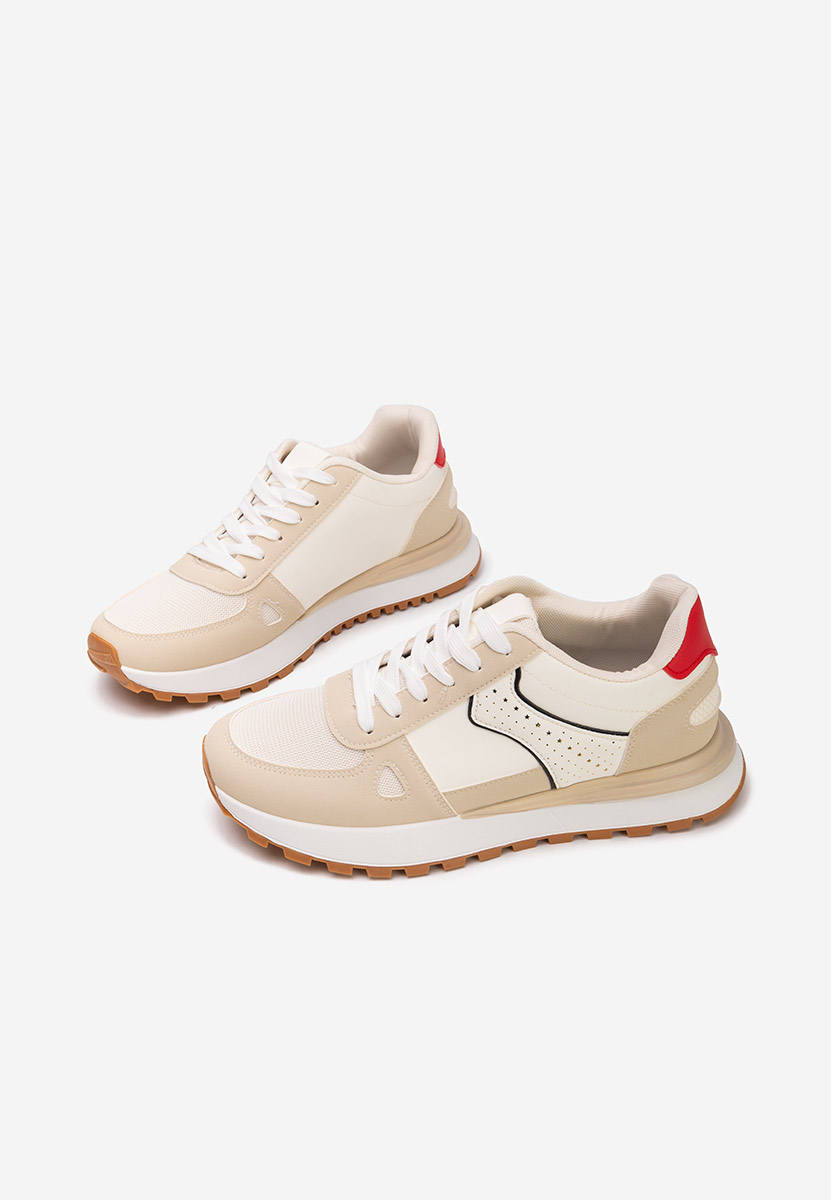Beżowe sneakersy męskie Zeymar