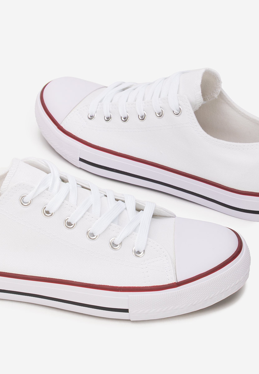 Białe trampki męskie Nover