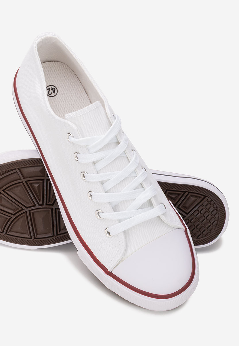 Białe trampki męskie Nover