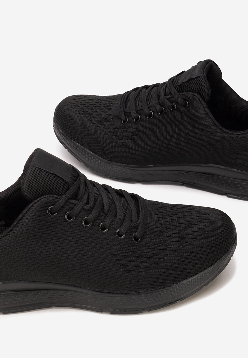 Czarne buty sportowe męskie Lucaro