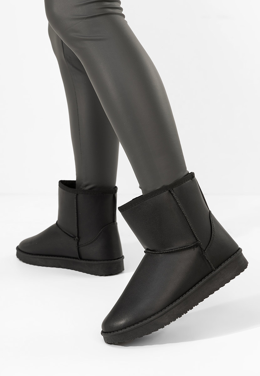 Czarne śniegowce damskie Meloria