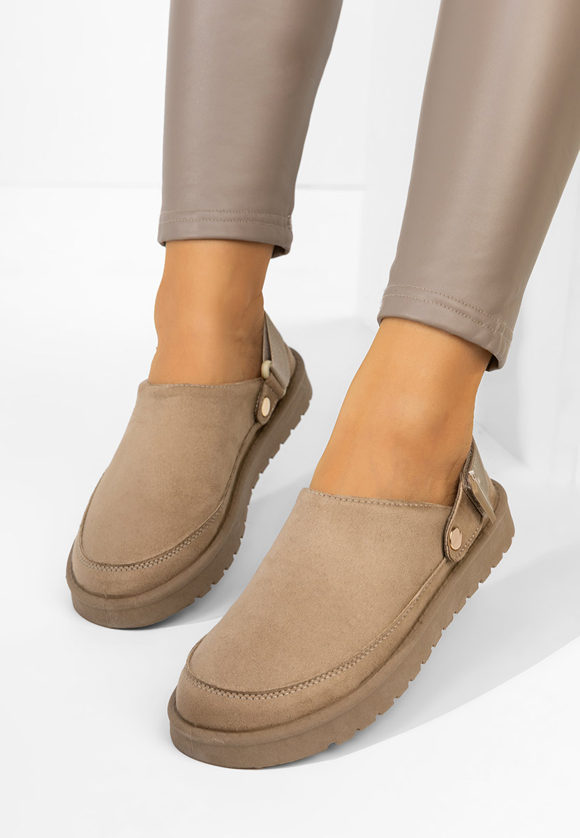 Khaki drewniaki Simiona