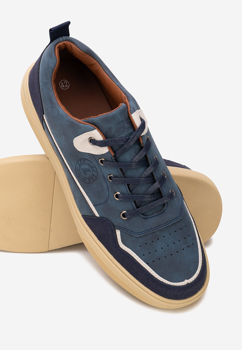 Granatowe sneakersy męskie Gimy