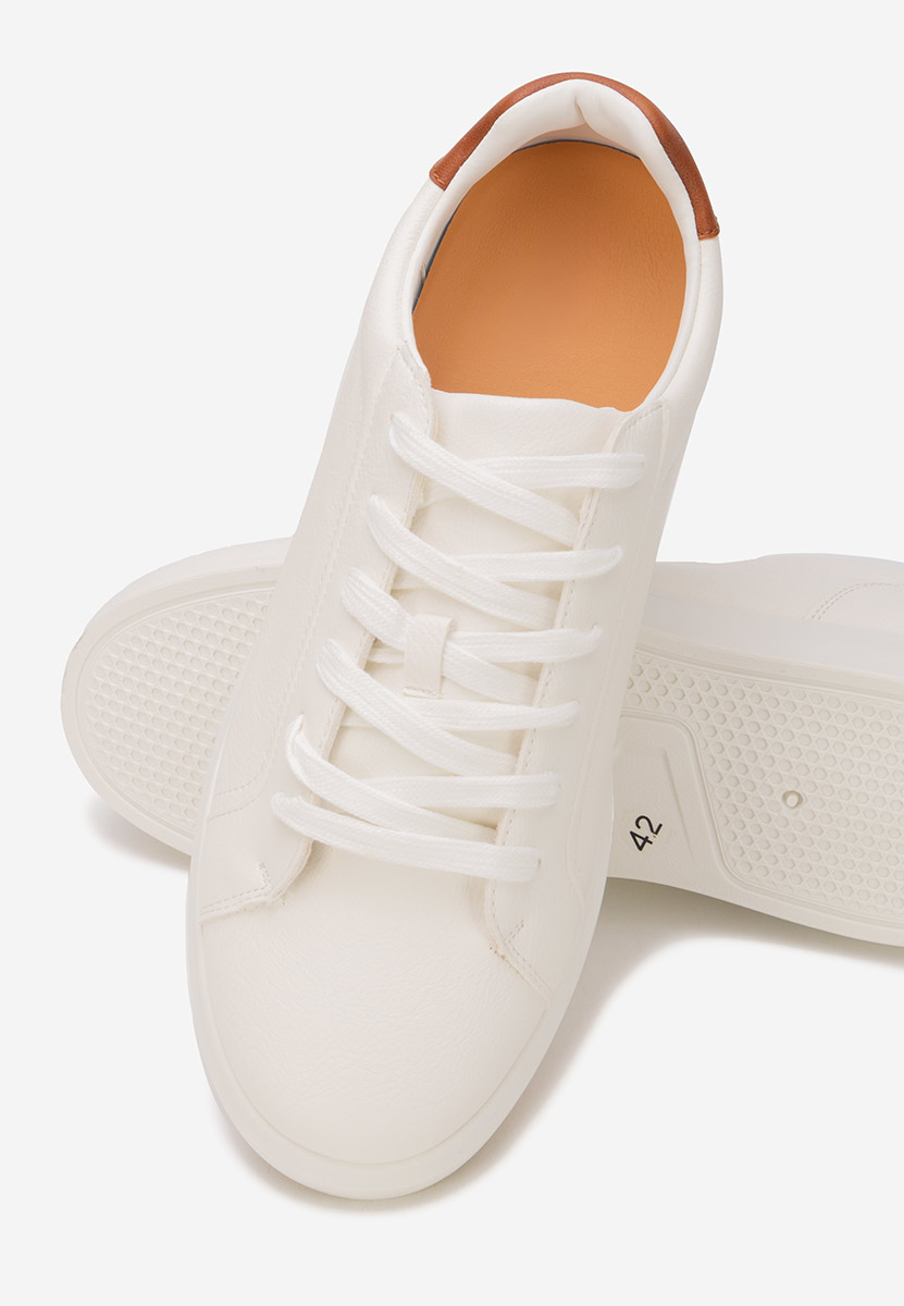 Białe sneakersy męskie Ravorn