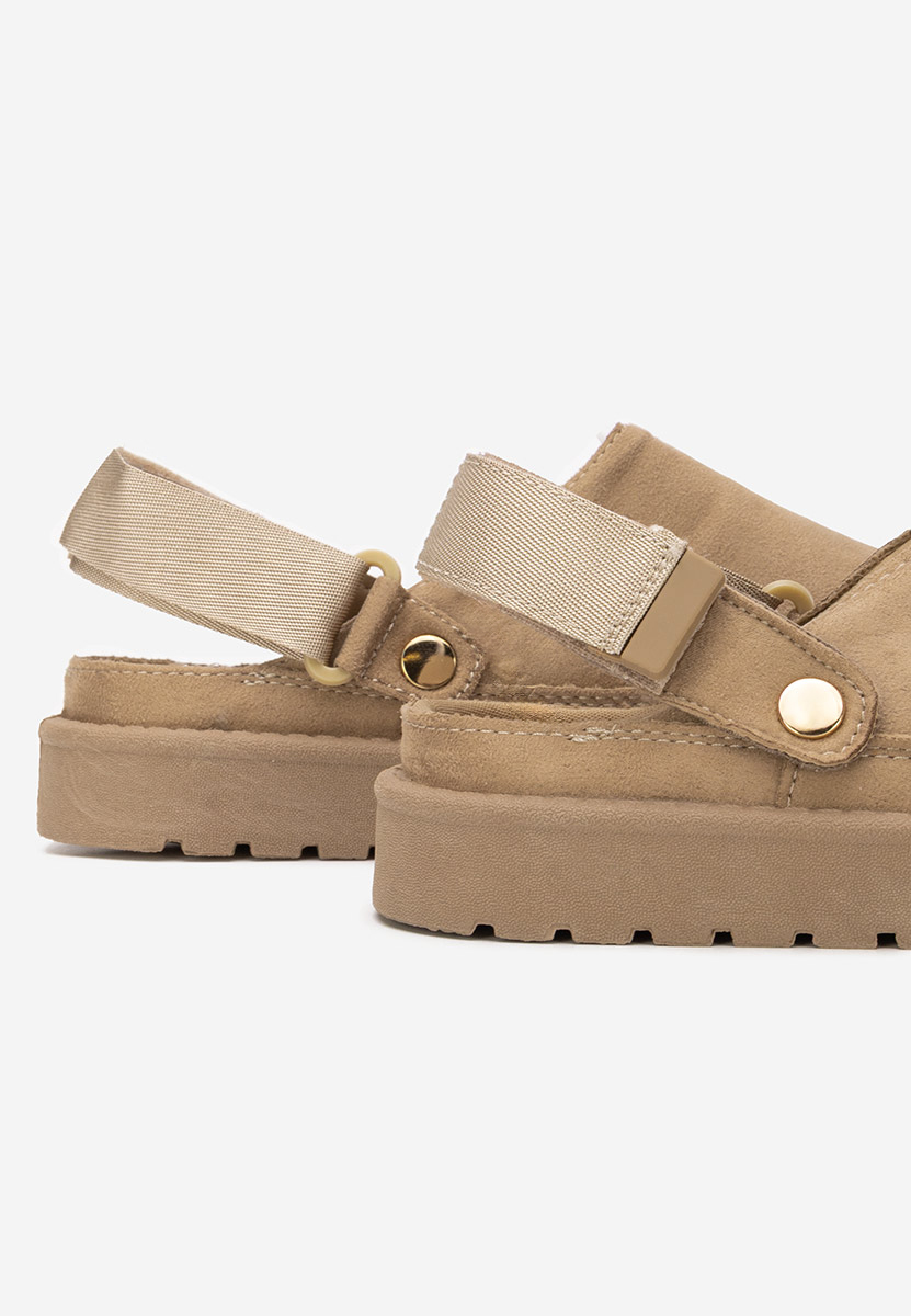 Khaki drewniaki Simiona