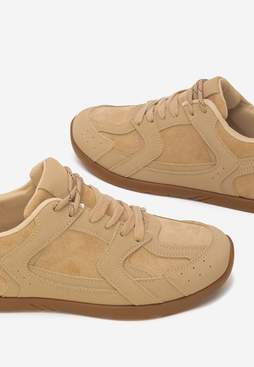 Khaki sneakersy damskie Boriana V2