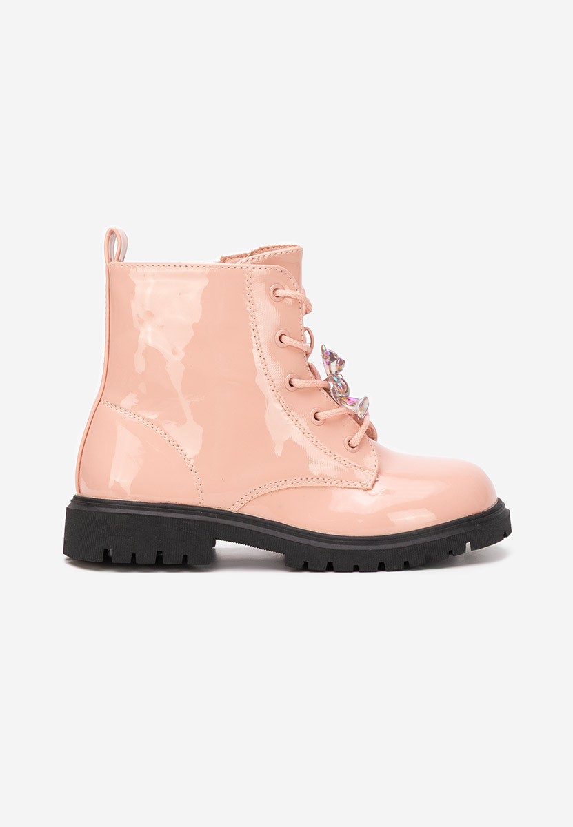 Różowe botki dziewczęce Andonia